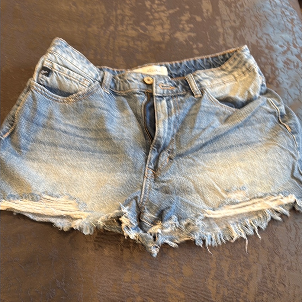 Women's Blue Denim Shorts